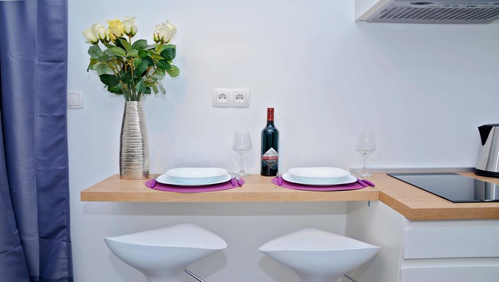 Luky City Center Zagreb, Jazz Apartments חדר תמונה