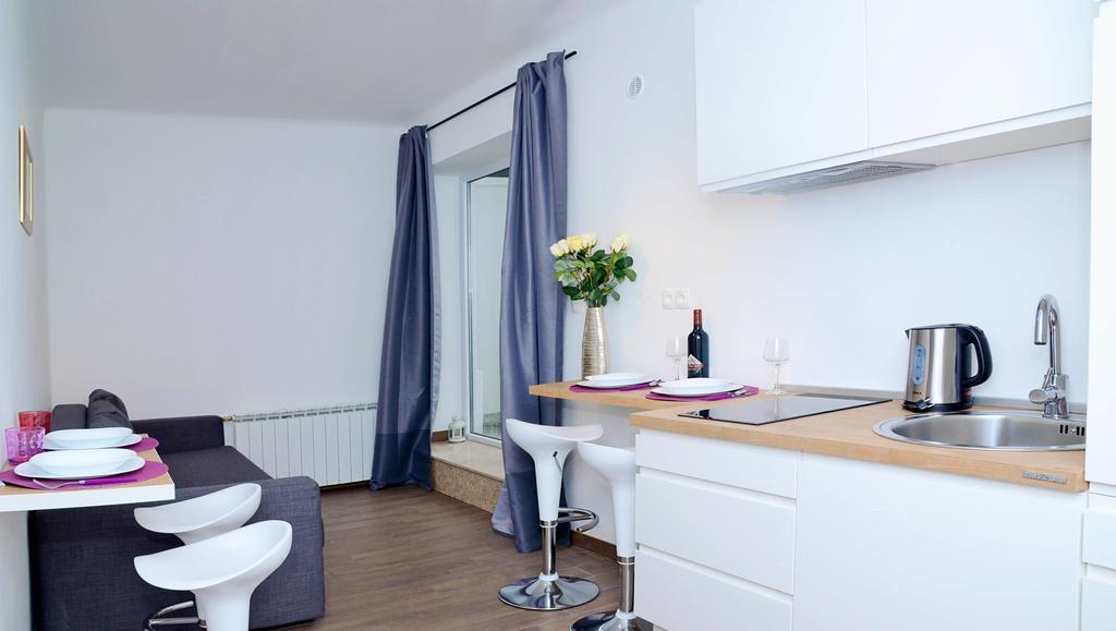 Luky City Center Zagreb, Jazz Apartments חדר תמונה