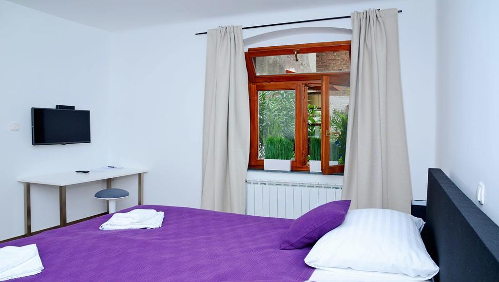 Luky City Center Zagreb, Jazz Apartments חדר תמונה